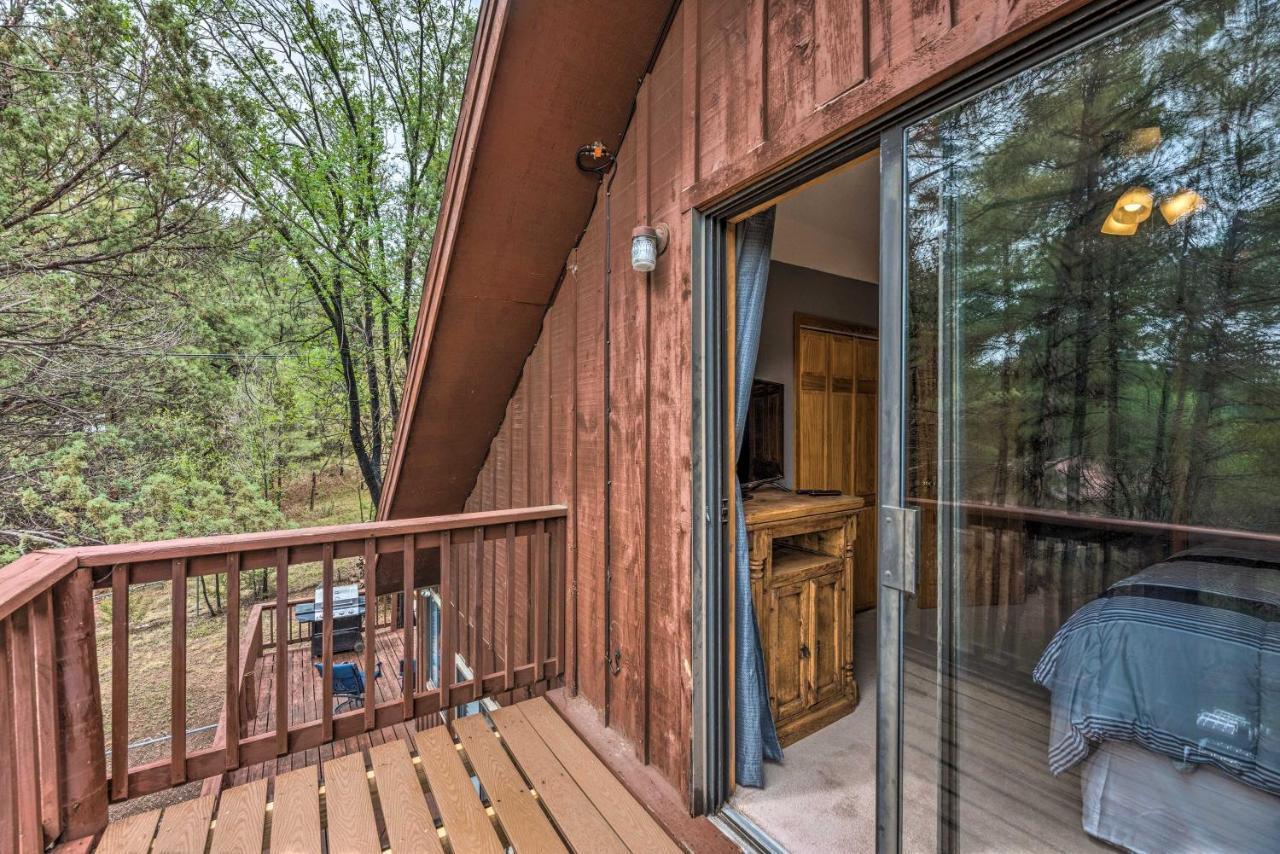 Rustic Ruidoso Cabin With Large Deck And Grill! Εξωτερικό φωτογραφία