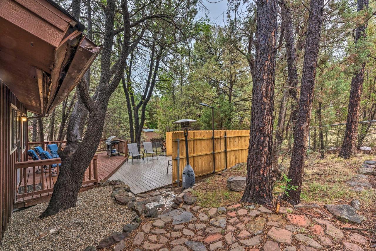Rustic Ruidoso Cabin With Large Deck And Grill! Εξωτερικό φωτογραφία