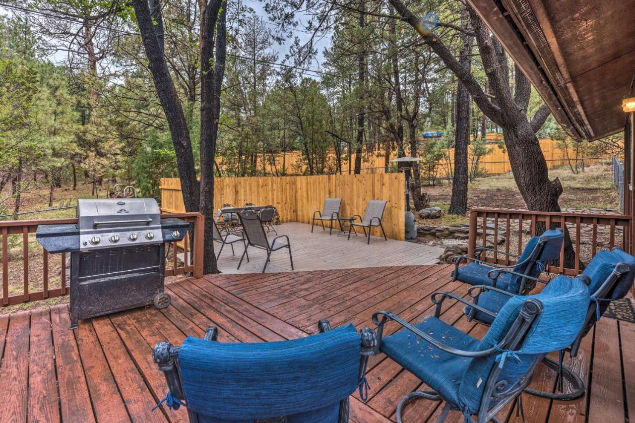 Rustic Ruidoso Cabin With Large Deck And Grill! Εξωτερικό φωτογραφία