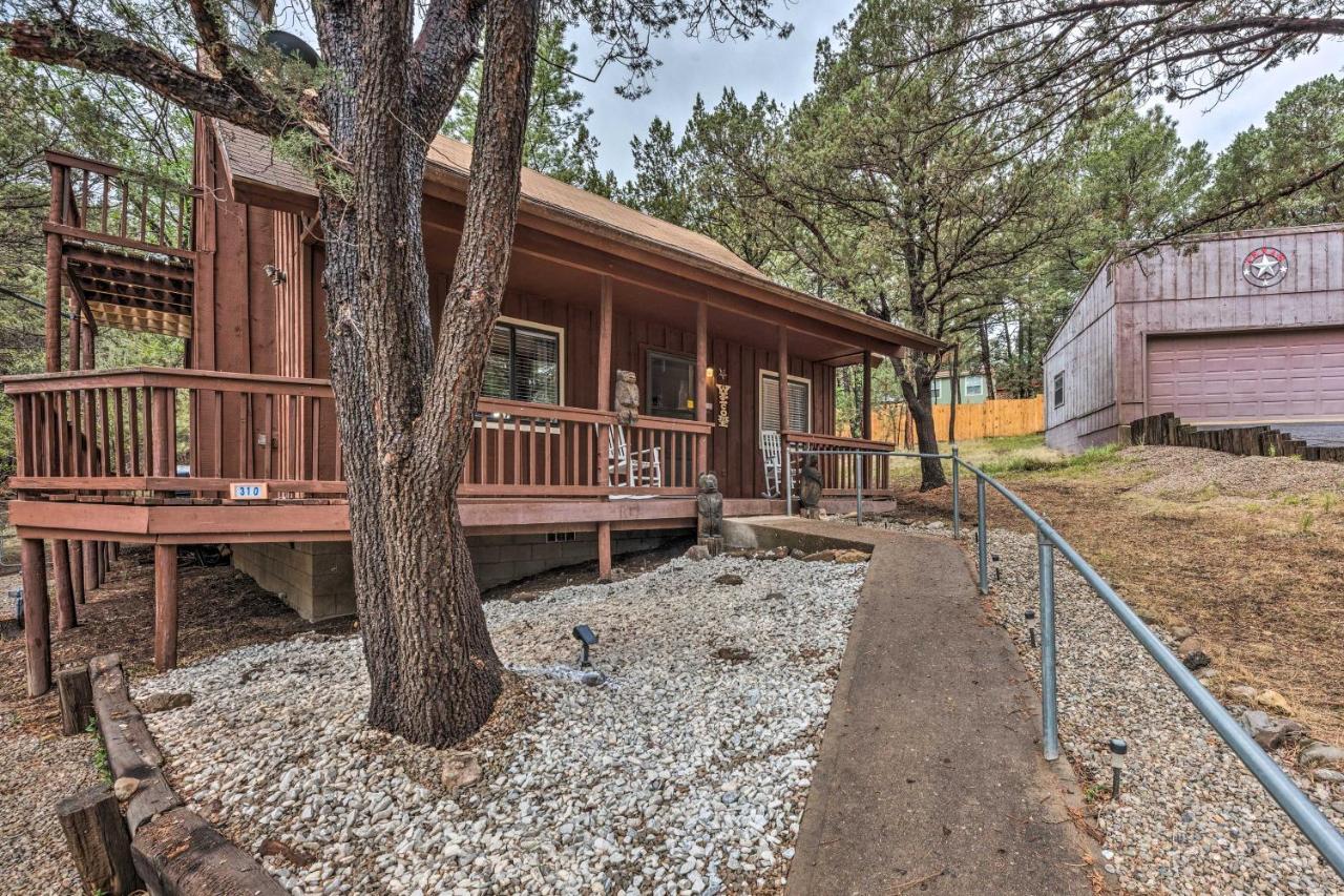 Rustic Ruidoso Cabin With Large Deck And Grill! Εξωτερικό φωτογραφία