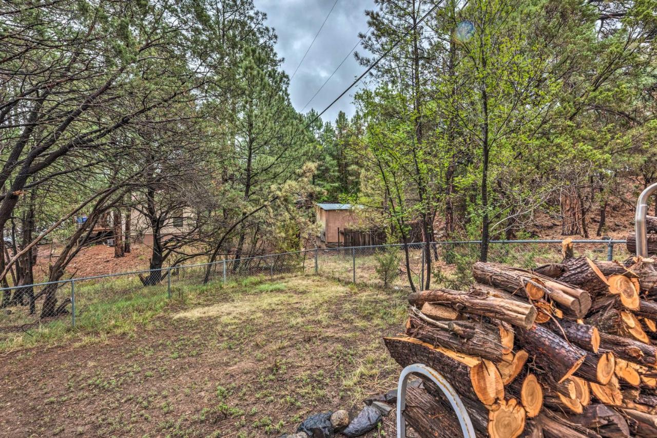 Rustic Ruidoso Cabin With Large Deck And Grill! Εξωτερικό φωτογραφία